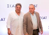 Ο Γιώργος Παρτσαλάκης και ο Δημήτρης Καμπουράκης